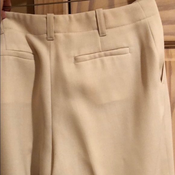 J. Crew cream  favorite fit trouser - Picture 5 of 5